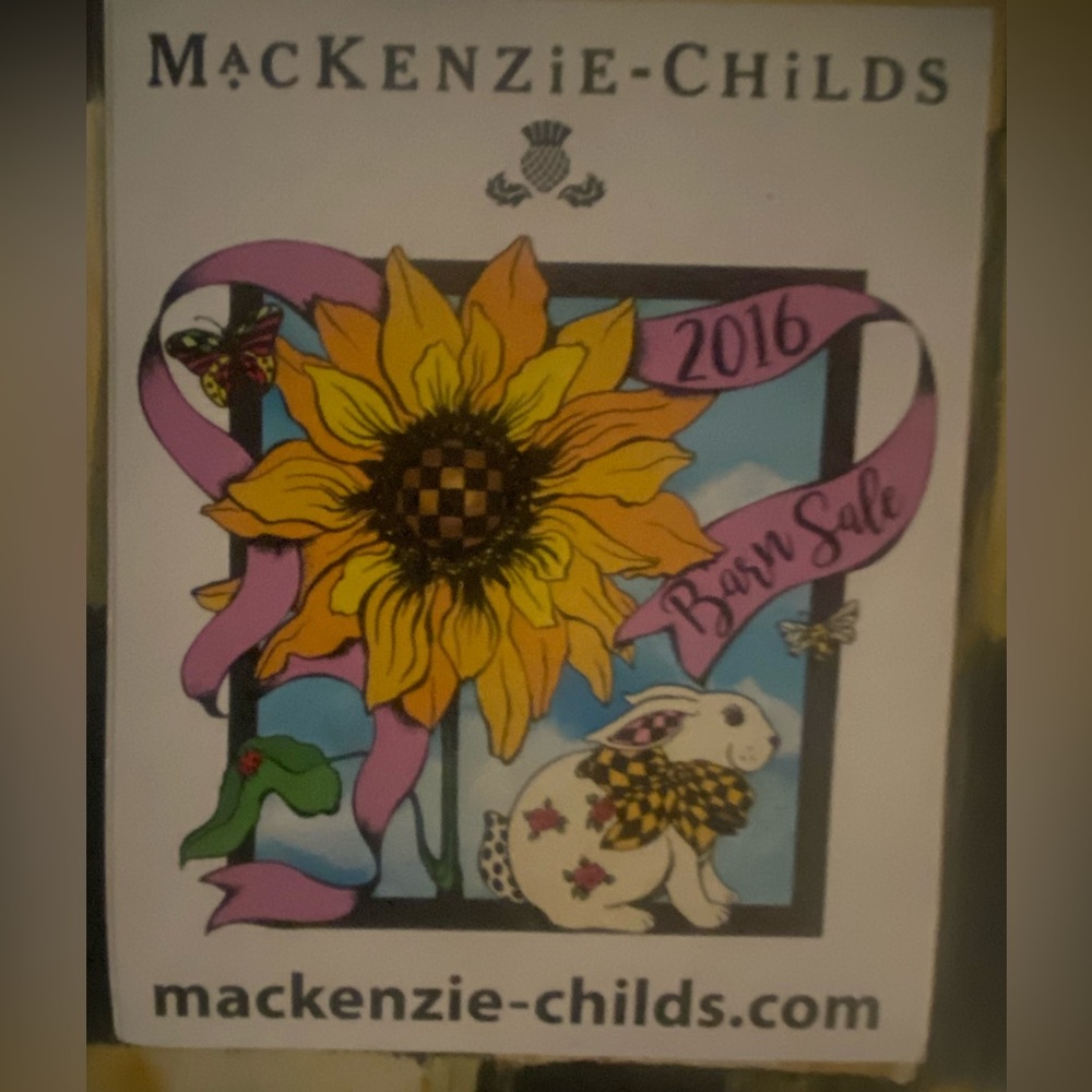Barn Sale 2016  Mackenzie Childs Sticker 🤍
